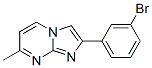 864685-42-7,2-(3-BROMO-PHENYL)-7-METHYL-IMIDAZO[1,2-A]PYRIMIDINE