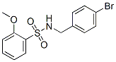 864685-53-0,N-(4-BROMO-BENZYL)-2-METHOXY-BENZENESULFONAMIDE
