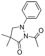 86475-37-8,2-acetyl-4,4-dimethyl-1-phenylpyrazolidin-3-one