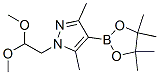 864754-33-6,1-(2,2-DIMETHOXY-ETHYL)-3,5-DIMETHYL-4-(4,4,5,5-TETRAMETHYL-[1,3,2]DIOXABOROLAN-2-YL)-1H-PYRAZOLE