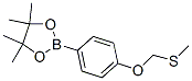 864754-50-7,4,4,5,5-TETRAMETHYL-2-(4-METHYLSULFANYLMETHOXY-PHENYL)-[1,3,2]DIOXABOROLANE