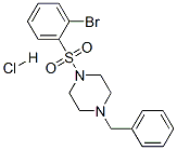 864759-62-6,1-BENZYL-4-(2-BROMO-BENZENESULFONYL)-PIPERAZINE HYDROCHLORIDE