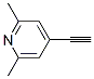 86520-95-8,Pyridine, 4-ethynyl-2,6-dimethyl- (9CI)