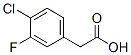 865451-00-9,4-CHLORO-3-FLUOROPHENYLACETIC ACID