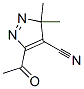 86557-02-0,3H-Pyrazole-4-carbonitrile, 5-acetyl-3,3-dimethyl- (9CI)