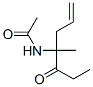 866105-60-4,Acetamide,  N-[1-methyl-1-(1-oxopropyl)-3-butenyl]-  (9CI)