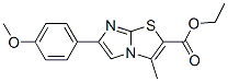 866135-85-5,ETHYL 6-(4-METHOXYPHENYL)-3-METHYLIMIDAZO[2,1-B][1,3]THIAZOLE-2-CARBOXYLATE