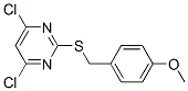 86627-07-8,4,6-DICHLORO-2[[(4-METHOXYPHENYL)METHYL]THIO]PYRIMIDINE