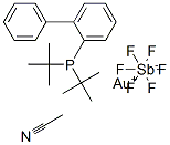 866641-66-9,(Acetonitrile)[(2-biphenyl)di-tert-butylphosphine]gold(I)  hexafluoroantimonate