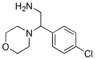866782-00-5,2-(4-CHLORO-PHENYL)-2-MORPHOLIN-4-YL-ETHYLAMINE