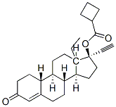 86679-36-9,13-ethyl-17alpha-hydroxy-18,19-dinorpregn-4-en-20-yn-3-one cyclobutanecarboxylate