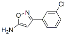 86685-95-2,3-(3-CHLORO-PHENYL)-ISOXAZOL-5-YLAMINE
