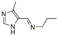 867142-52-7,1-Propanamine,  N-[(4-methyl-1H-imidazol-5-yl)methylene]-
