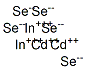 86855-49-4,Cadmium indium selenide