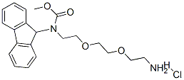 868599-73-9,1-(9-FLUORENYLMETHYLOXYCARBONYL-AMINO)-3,6-DIOXA-8-OCTANEAMINE HYDROCHLORIDE