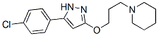 86871-46-7,1-[3-[[5-(4-chlorophenyl)-1H-pyrazol-3-yl]oxy]propyl]piperidine
