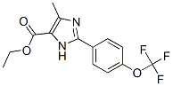 868851-35-8,5-METHYL-2-(4-TRIFLUOROMETHOXYPHENYL)-3H-IMIDAZOLE-4-CARBOXYLIC ACID ETHYL ESTER