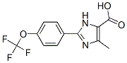 868851-36-9,5-METHYL-2-(4-TRIFLUOROMETHOXYPHENYL)-3H-IMIDAZOLE-4-CARBOXYLIC ACID
