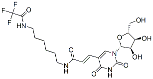 869222-70-8,5-[3-OXO-3-[[6-[TRIFLUORACETYLAMINO]HEXYL]AMINO]-1-PROPENYL]URIDINE