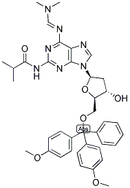 869354-77-8,2-AMINO-5'-O-(DIMETHOXYTRITYL)-2'-DEOXY-N6-(DIMETHYLAMINOMETHYLIDENE)-N2-(ISOBUTYRYL)ADENOSINE