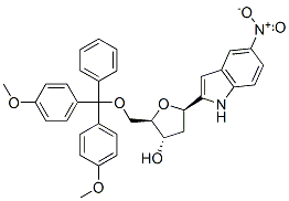 869355-18-0,1-(5-O-(DIMETHOXYTRITYL)-BETA-D-2-DEOXYRIBOFURANOSYL)-5-NITROINDOLE