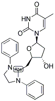 869355-30-6,5'-DEOXY-5'-(1,3-DIPHENYL-2-IMIDAZOLIDINYL)THYMIDINE