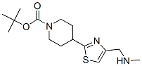 869901-03-1,TERT-BUTYL 4-[4-[(METHYLAMINO)METHYL]-1,3-THIAZOL-2-YL]PIPERIDINE-1-CARBOXYLATE