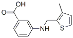 869950-52-7,3-{[(3-methyl-2-thienyl)methyl]amino}benzoic acid