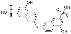 87-03-6,5,5'-Dihydroxy-2,2'-dinaphthylamine-7,7'-disulphonic acid