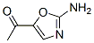 87005-17-2,Ethanone, 1-(2-amino-5-oxazolyl)- (9CI)