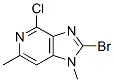 870135-18-5,2-BROMO-4-CHLORO-1,6-DIMETHYL-1H-IMIDAZO[4,5-C]PYRIDINE