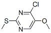 87026-45-7,4-CHLORO-5-METHOXY-2-(METHYLSULFANYL)PYRIMIDINE