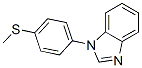 870450-90-1,1-(4-METHYLSULFANYLPHENYL)-1H-BENZOIMIDAZOLE