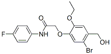 870463-04-0,2-[5-BROMO-2-ETHOXY-4-(HYDROXYMETHYL)PHENOXY]-N-(4-FLUOROPHENYL)-ACETAMIDE