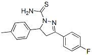 870680-35-6,3-(4-FLUOROPHENYL)-5-P-TOLYL-4,5-DIHYDRO-1H-PYRAZOLE-1-CARBOTHIOAMIDE