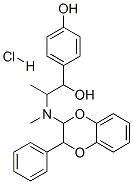 87081-18-3,4-[1-hydroxy-2-[(8-phenyl-7,10-dioxabicyclo[4.4.0]deca-1,3,5-trien-9-y l)methylamino]propyl]phenol hydrochloride