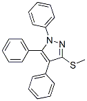 871110-16-6,3-METHYLTHIO-1,4,5-TRIPHENYL-1H-PYRAZOLE