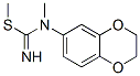 871214-52-7,Carbamimidothioic  acid,  N-(2,3-dihydro-1,4-benzodioxin-6-yl)-N-methyl-,  methyl  ester