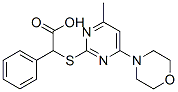 87125-97-1,2-(4-methyl-6-morpholin-4-yl-pyrimidin-2-yl)sulfanyl-2-phenyl-acetic a cid