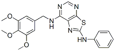 871266-77-2,N2-PHENYL-N7-(3,4,5-TRIMETHOXYBENZYL)THIAZOLO[5,4-D]PYRIMIDINE-2,7-DIAMINE