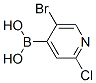 871329-63-4,5-BROMO-2-CHLORO-4-PYRIDINEBORONIC ACID
