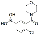 871332-71-7,4-CHLORO-3-(N-MORPHOLINECARBONYL)PHENYLBORONIC ACID