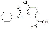 871332-92-2,4-CHLORO-3-(CYCLOHEXYLAMINOCARBONYL)PHENYLBORONIC ACID