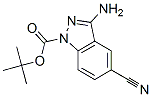 871709-87-4,TERT-BUTYL 3-AMINO-5-CYANO-1H-INDAZOLE-1-CARBOXYLATE