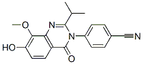 871814-49-2,Benzonitrile,  4-[7-hydroxy-8-methoxy-2-(1-methylethyl)-4-oxo-3(4H)-quinazolinyl]-