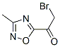 87224-10-0,Ethanone, 2-bromo-1-(3-methyl-1,2,4-oxadiazol-5-yl)- (9CI)