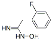 872361-89-2,2-(2-FLUORO-PHENYL)-N-HYDROXY-ACETAMIDINE