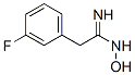 872362-02-2,2-(3-FLUOROPHENYL)-N-HYDROXYACETIMIDAMIDE