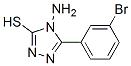87239-96-1,4-AMINO-5-(3-BROMOPHENYL)-4H-1,2,4-TRIAZOLE-3-THIOL