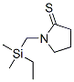 872415-85-5,2-Pyrrolidinethione,  1-[(ethyldimethylsilyl)methyl]-